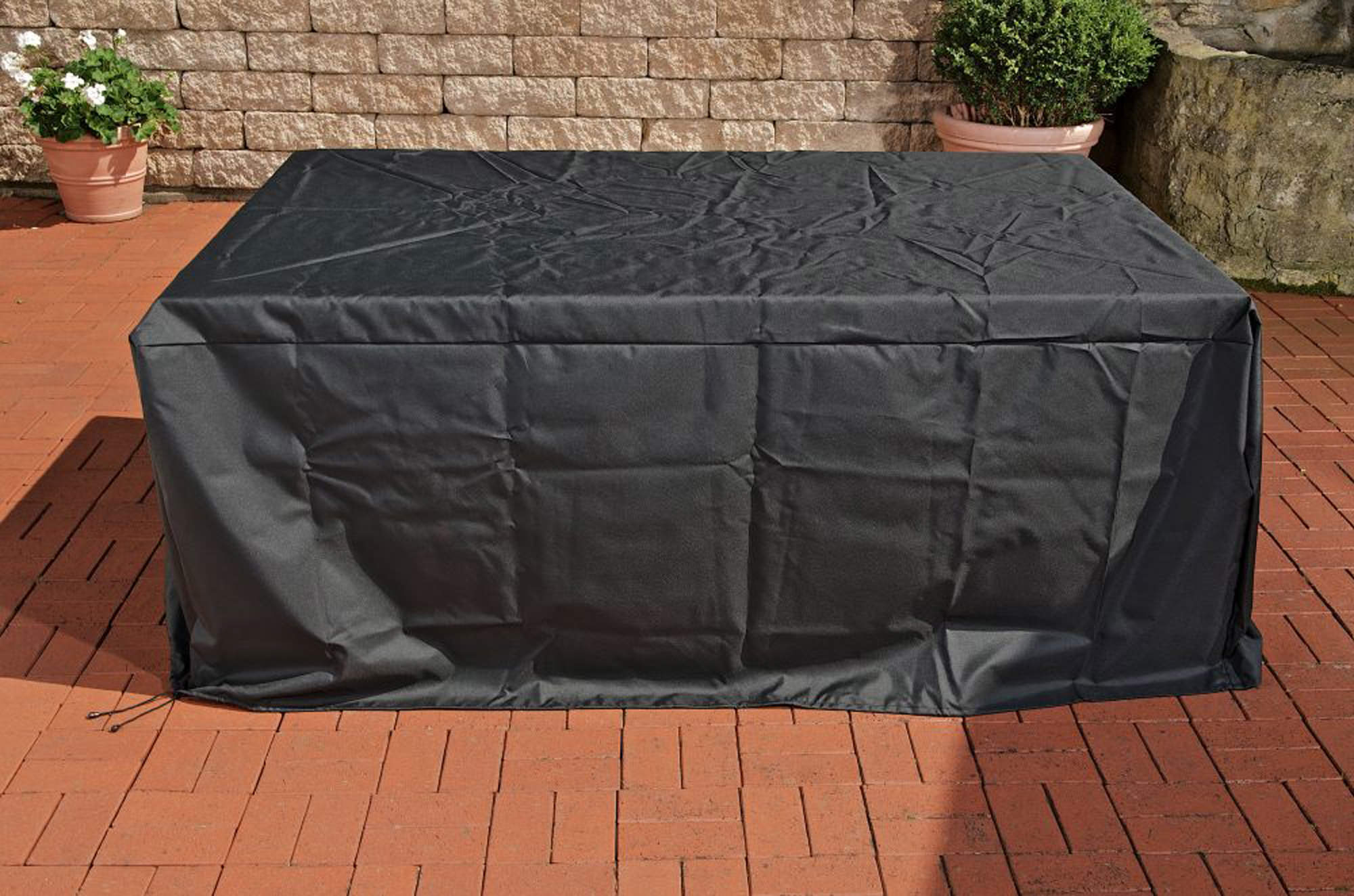 Abdeckhaube Sierra 208x157x75 cm schwarz