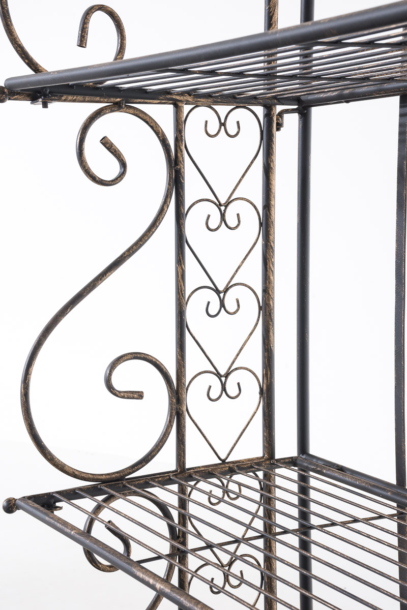 Standregal Antje aus Eisen bronze