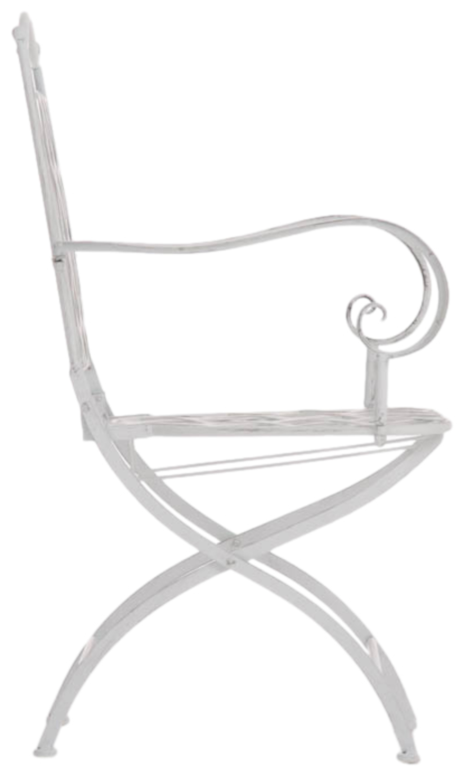 2er Set Stühle Adara antik weiß