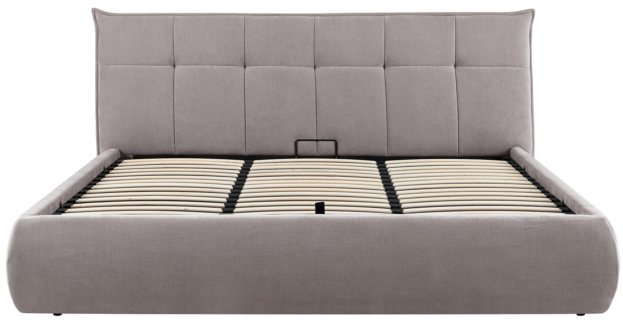 Bett Mirka 180 x 200 cm grau