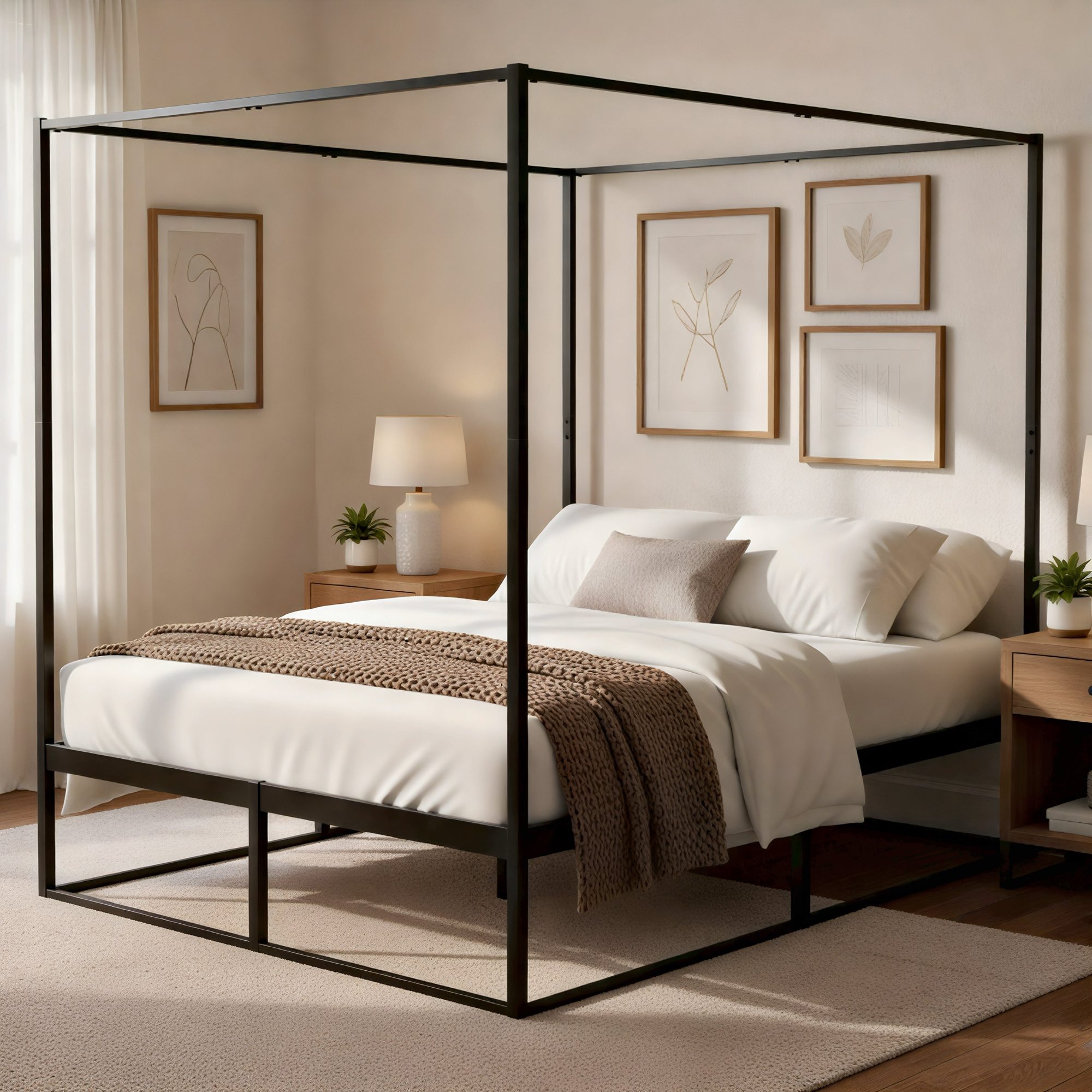 Himmelbett Batoni 140 x 200 cm