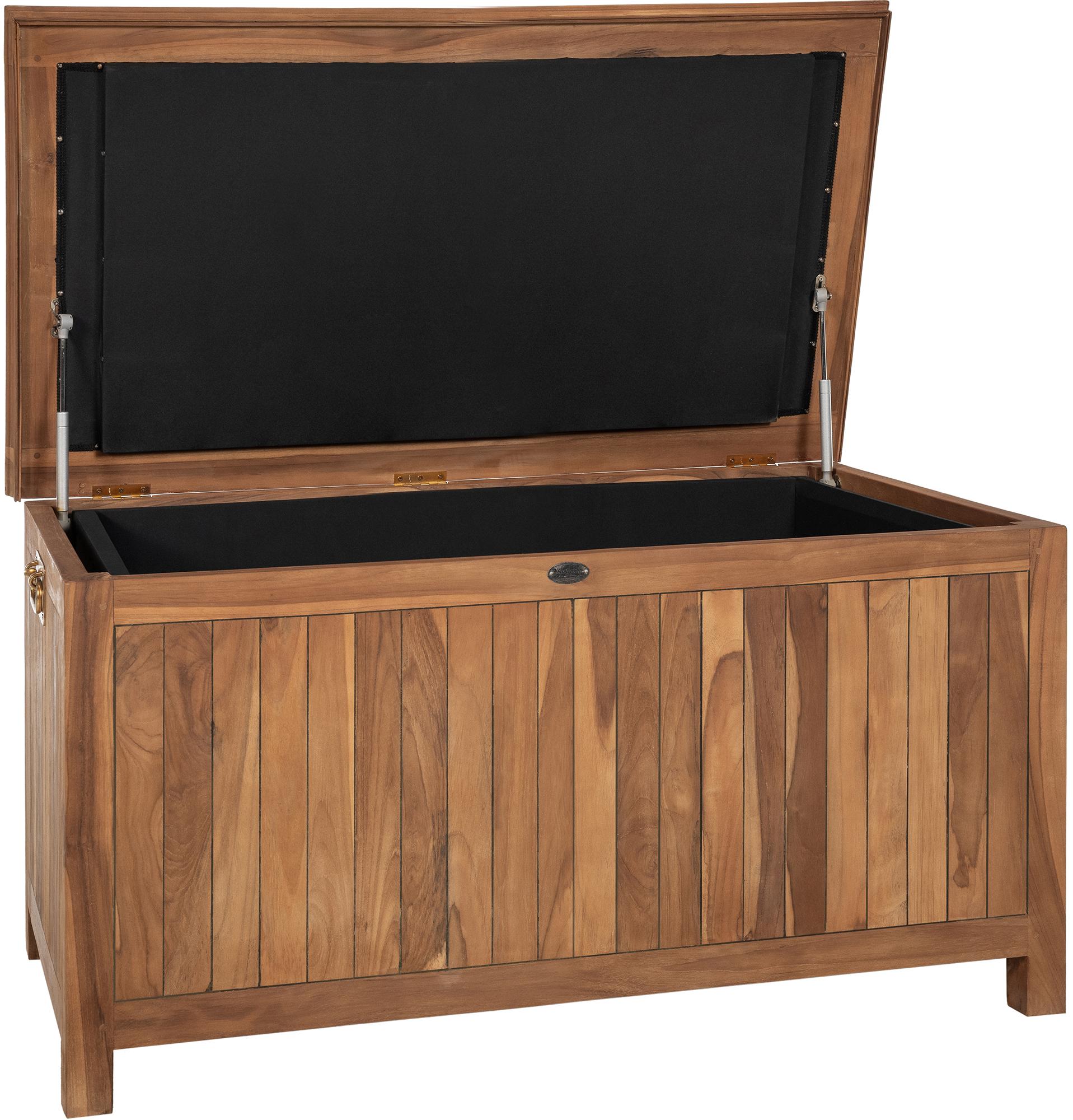 Auflagenbox Novena Teakholz teak 120 cm