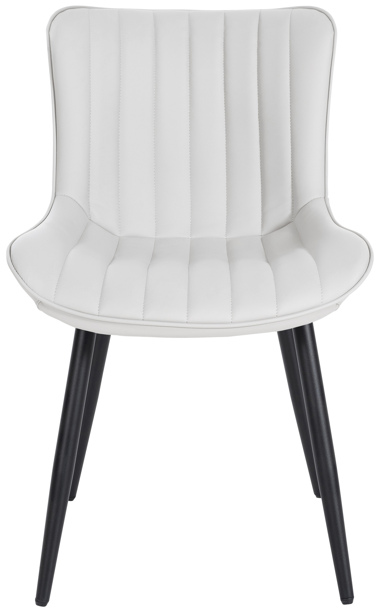 Stuhl Largo weiß Kunstleder