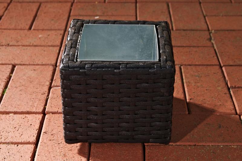 Polyrattan Blumenkübel Laura S