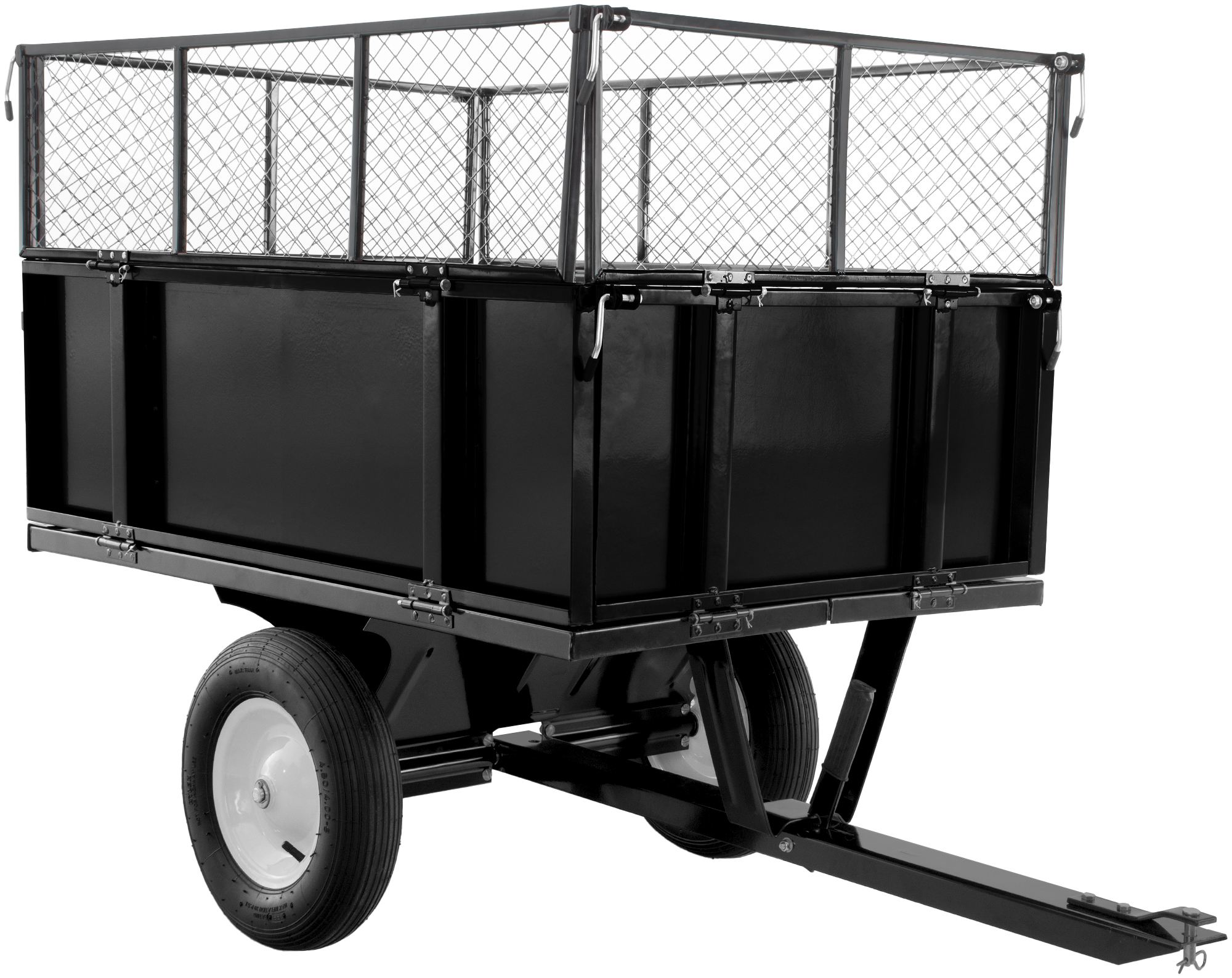 ATV Anhänger schwarz