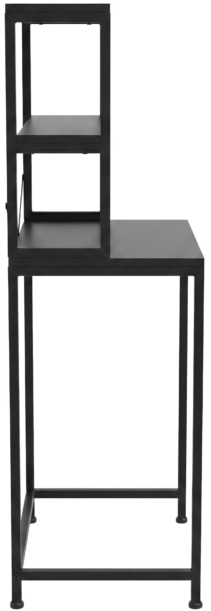 Waschmaschinenregal Torbay schwarz