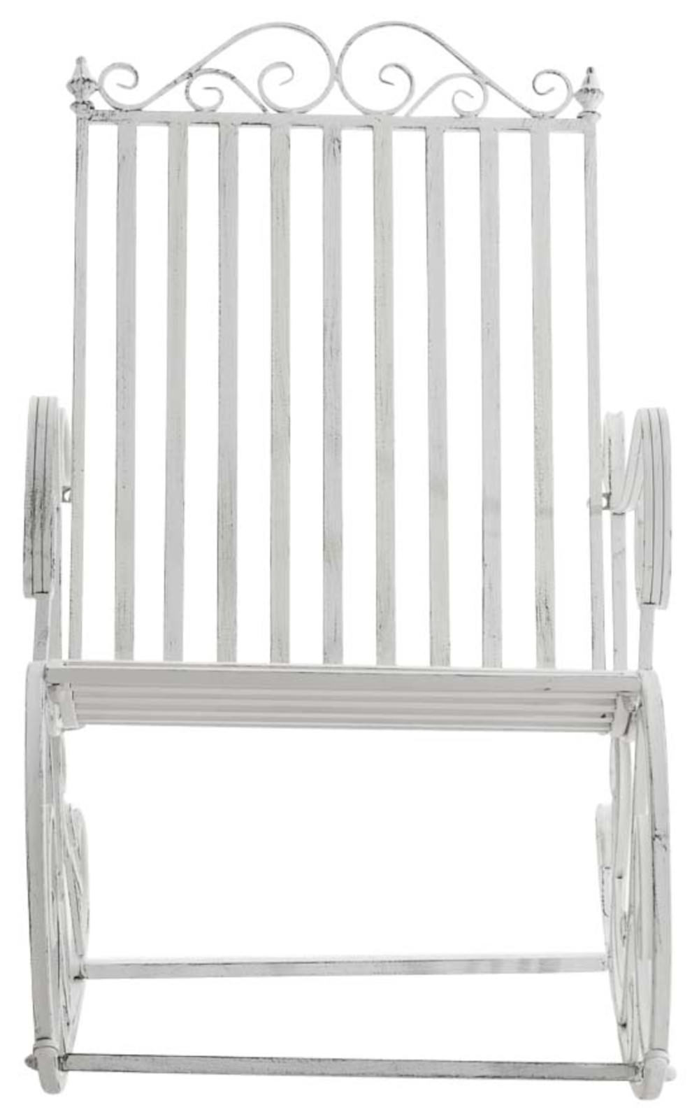 2er Set Schaukelstühle Smilla antik weiß