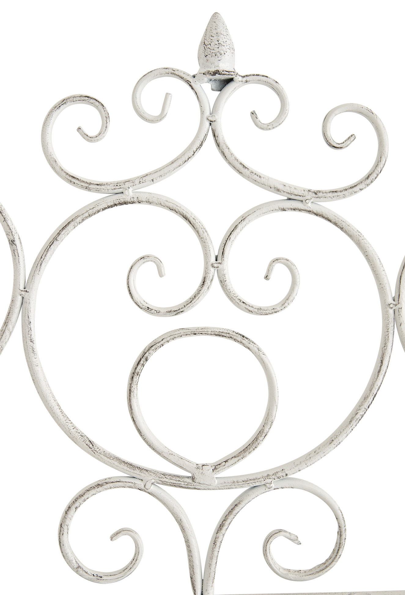 2er Set Rankgitter Paula 170 x 86 cm antik weiß