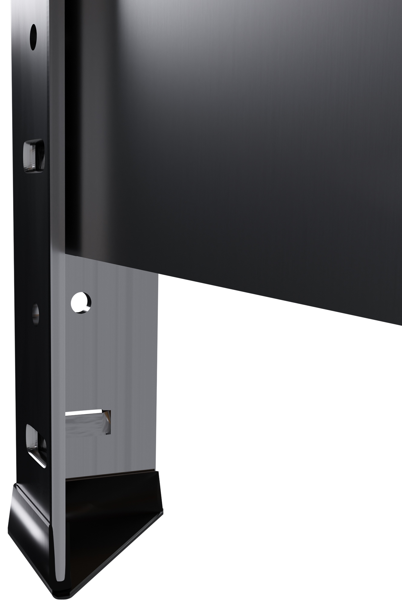 3er Regalsystem silber