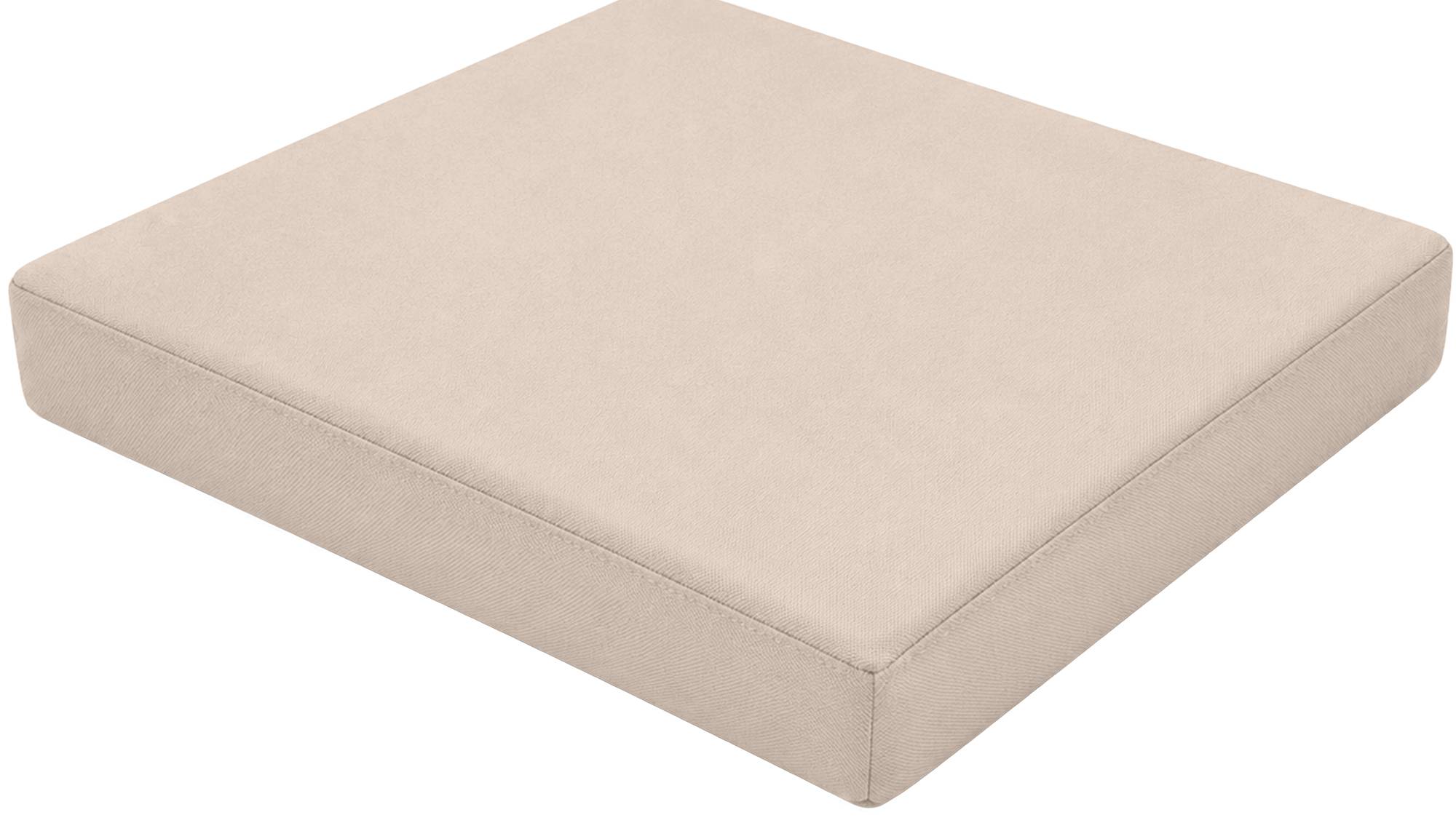 Sitzkissen für Gartenstuhl Lotta creme