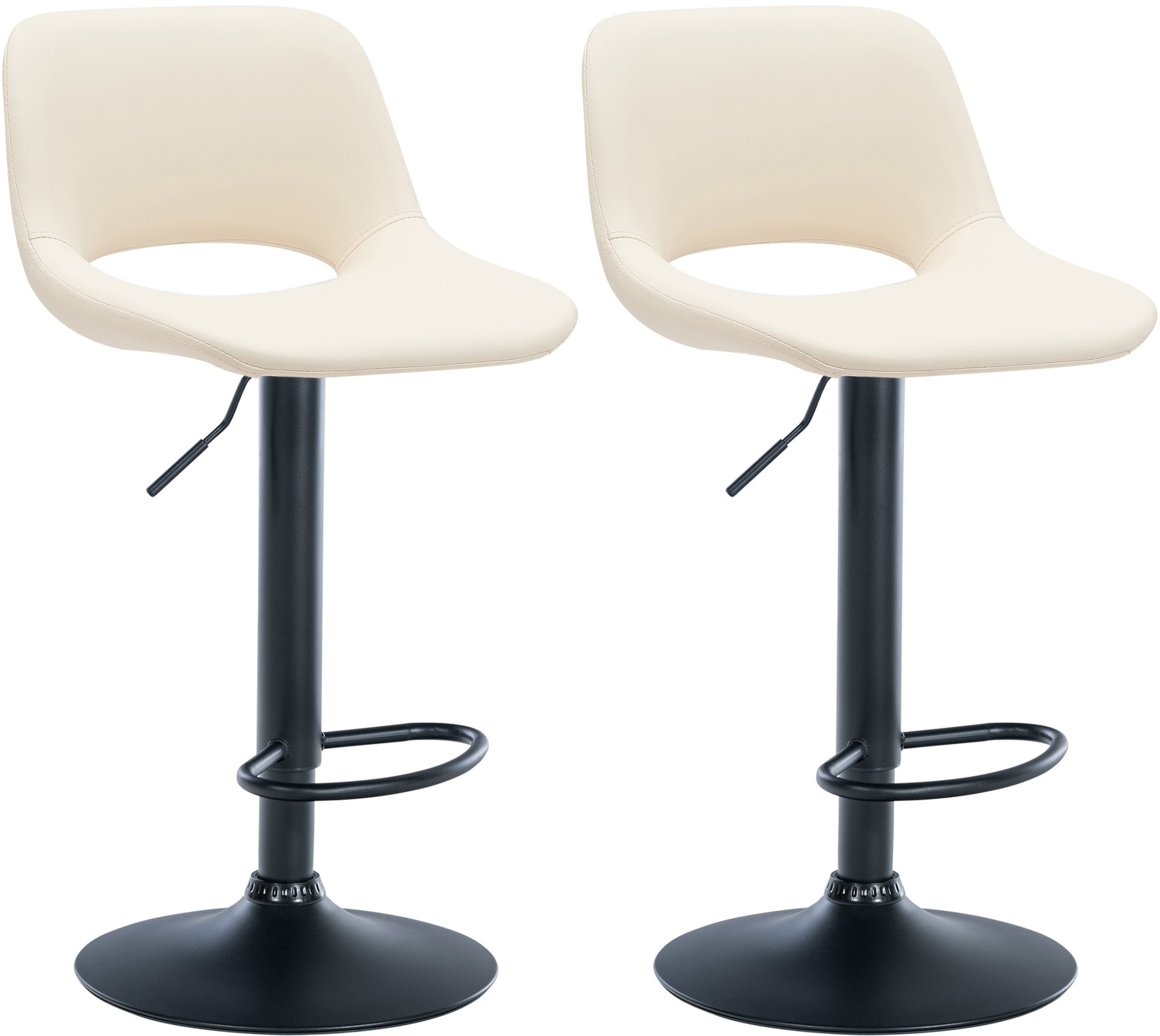 2er Set Barhocker Camden Kunstleder