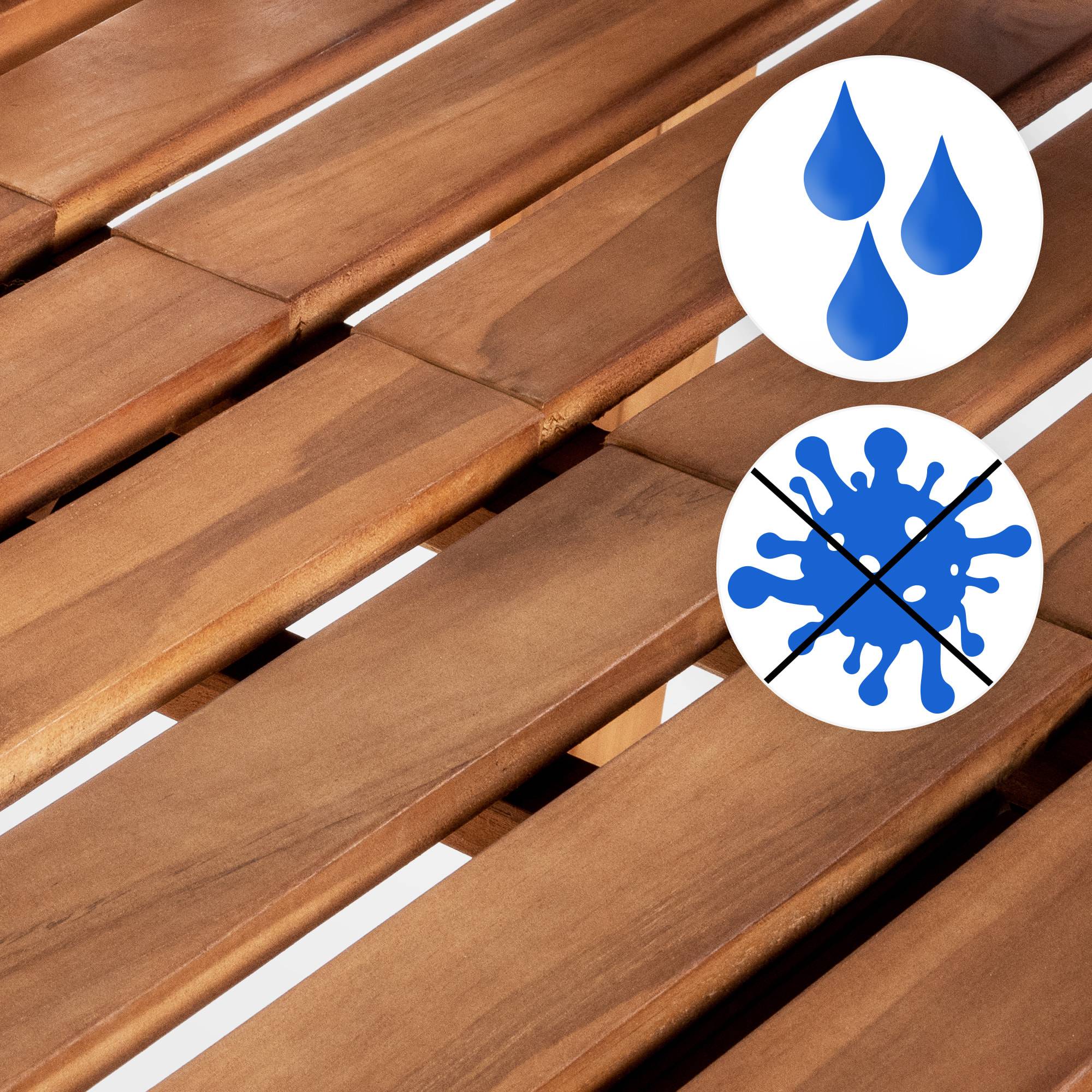 Teakbank Luka teak 150 cm
