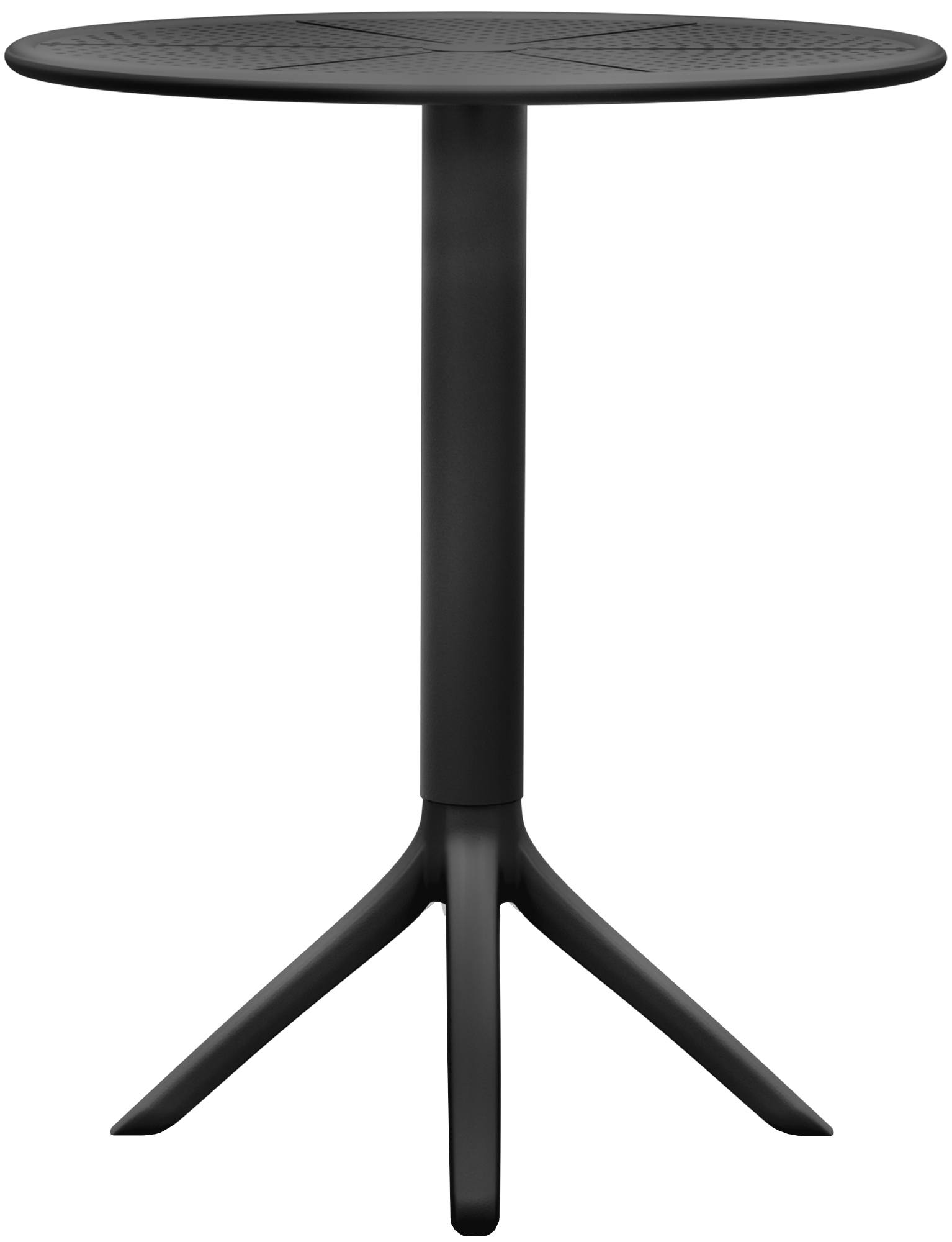 Gartenmöbel-Set Torin mit 2 Stühlen schwarz