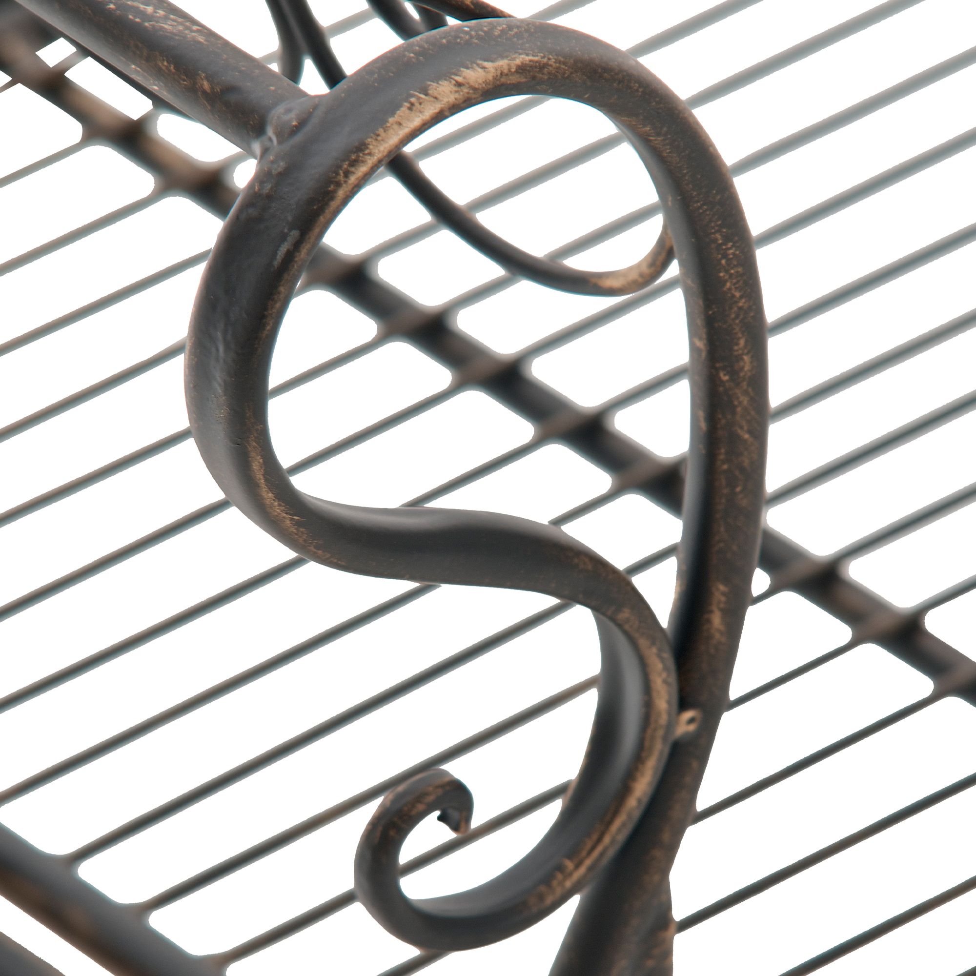 Gartenbank Minna bronze