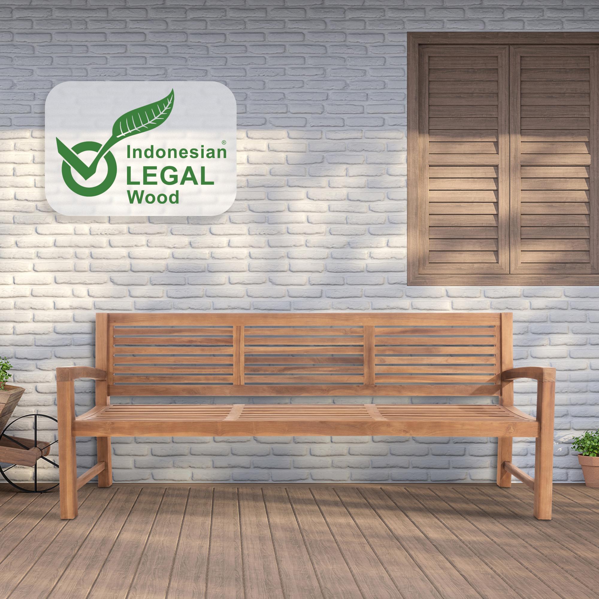 Teakbank Halden teak 220 cm