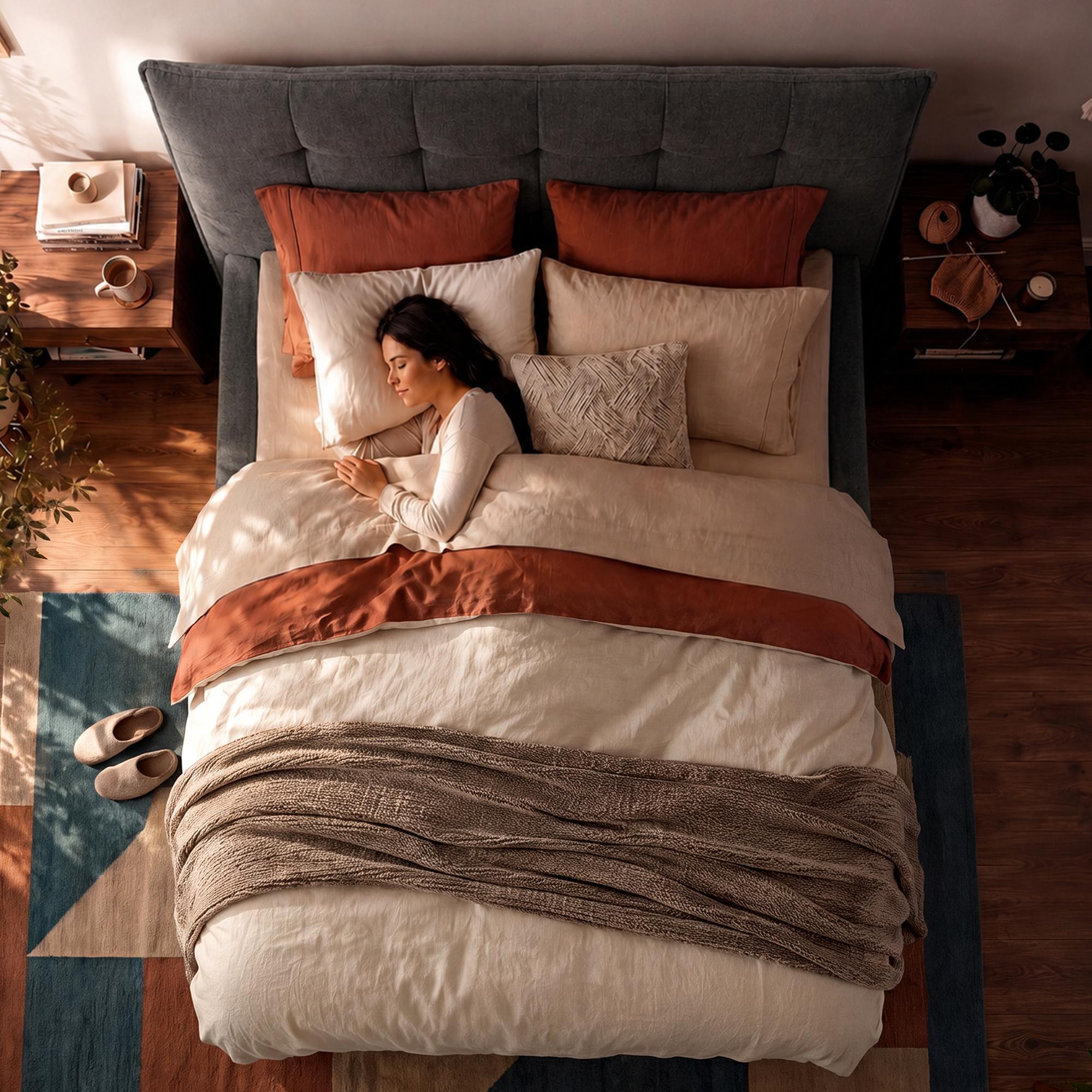Bett Mirka 180 x 200 cm dunkelgrau