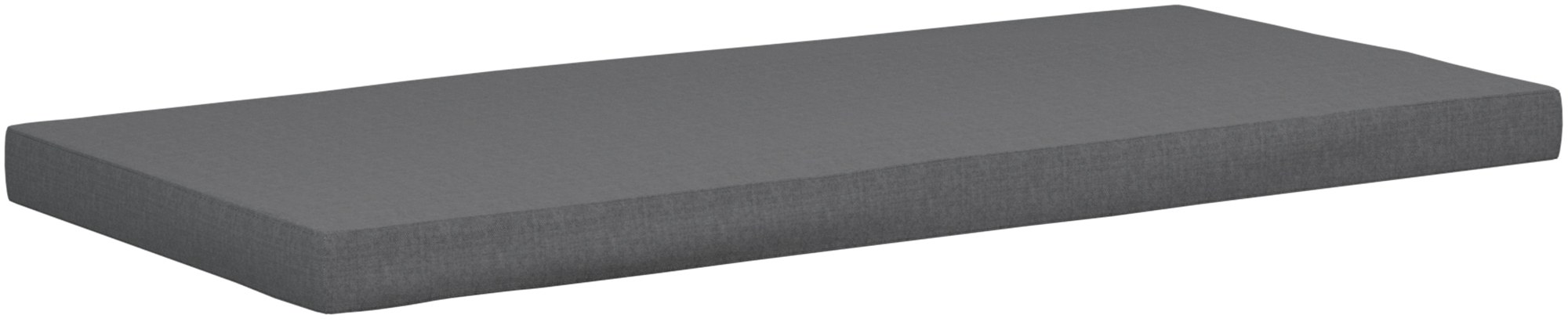 Sitzkissen dunkelgrau 106x48x8 cm