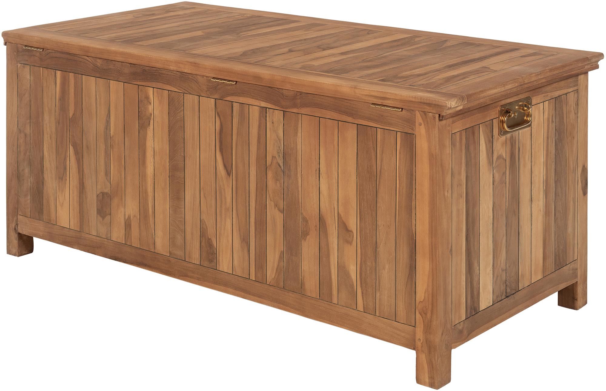 Auflagenbox Novena Teakholz teak 140 cm