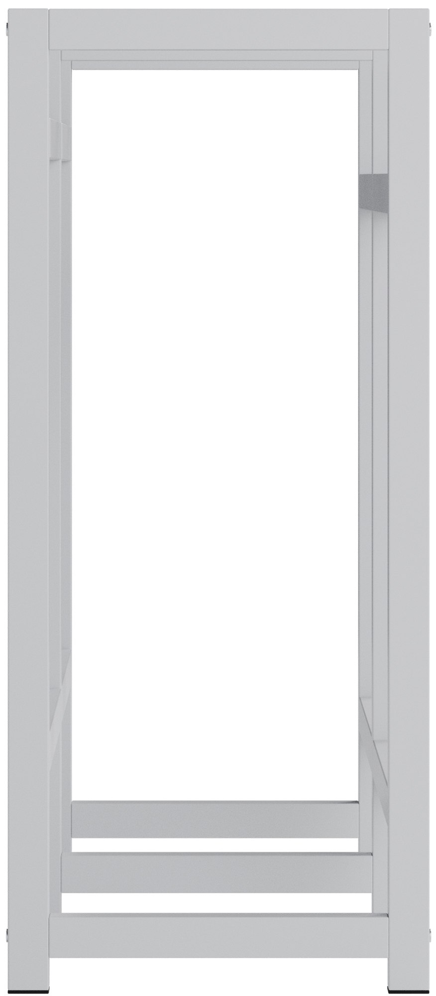 Getränkekistenständer Stack weiß 75x91x31 cm