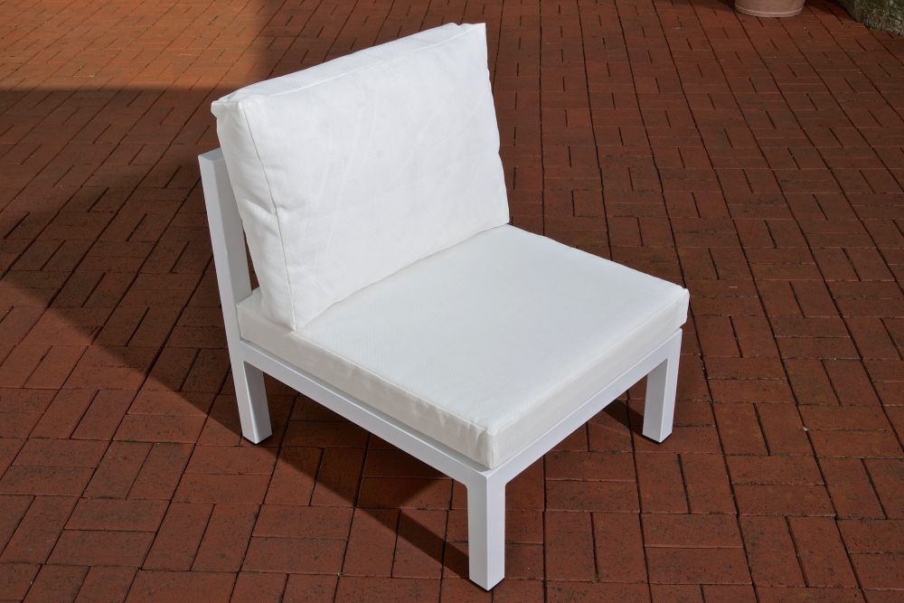 Vitus Living Mittel-Einzel-Sofa weiß cremeweiß