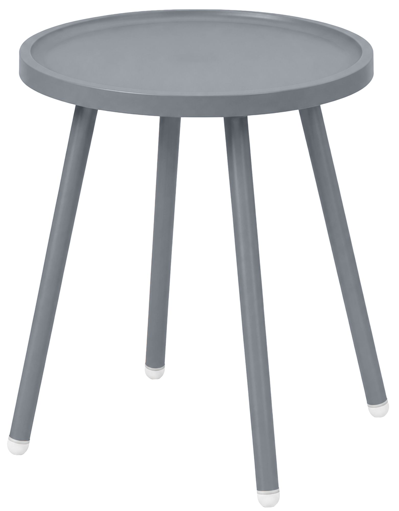 Beistelltisch Busan Ø 40 cm grau