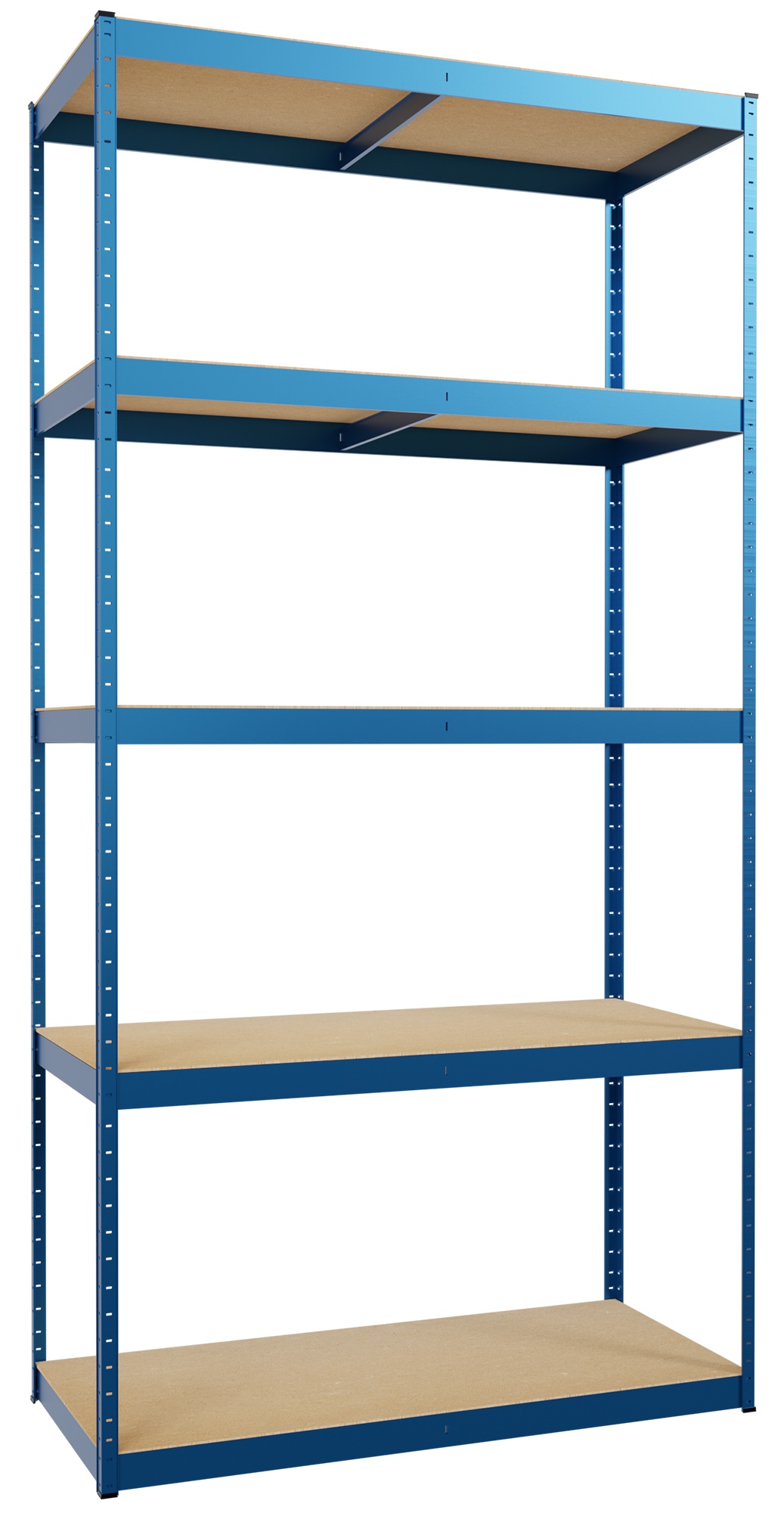 3er Regalsystem blau