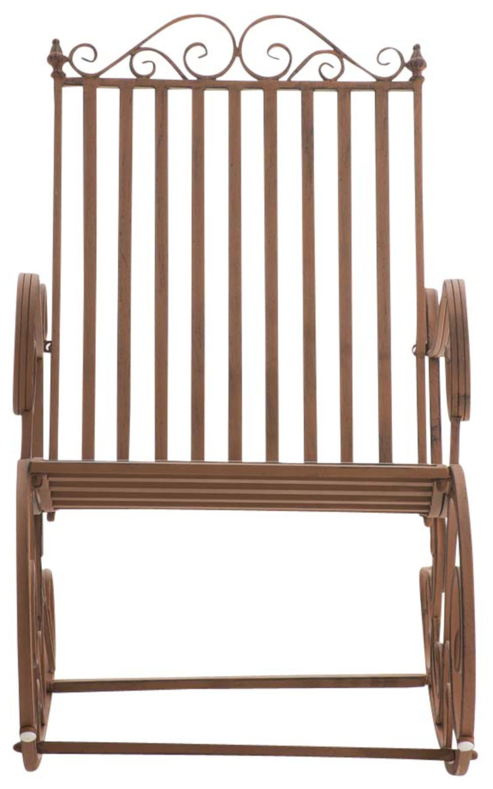 2er Set Schaukelstühle Smilla braun