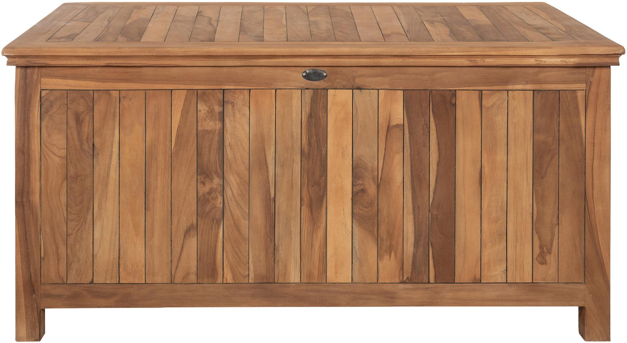 Auflagenbox Novena Teakholz teak 120 cm