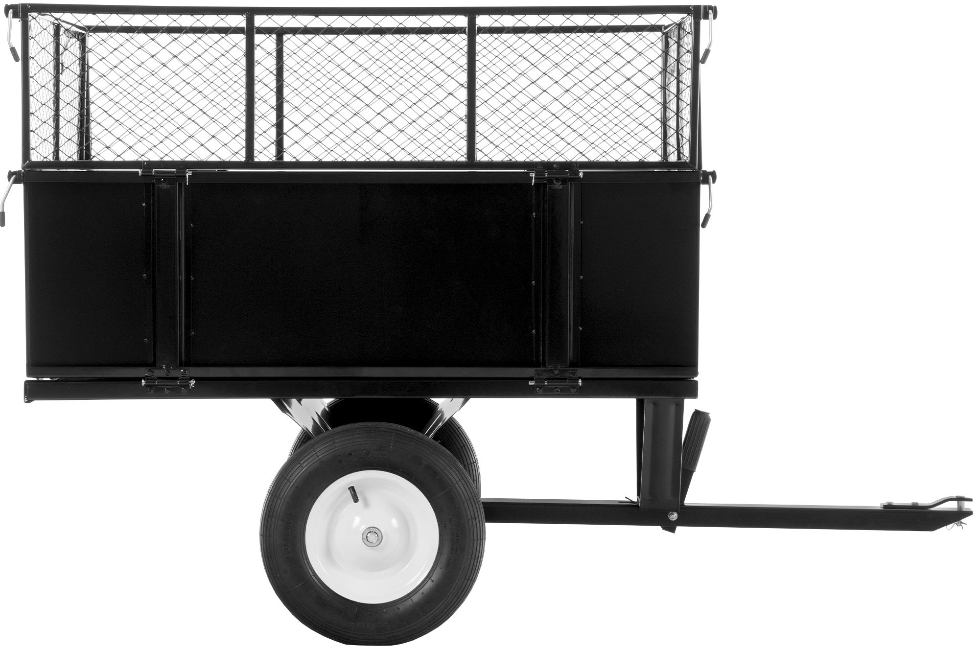 ATV Anhänger schwarz