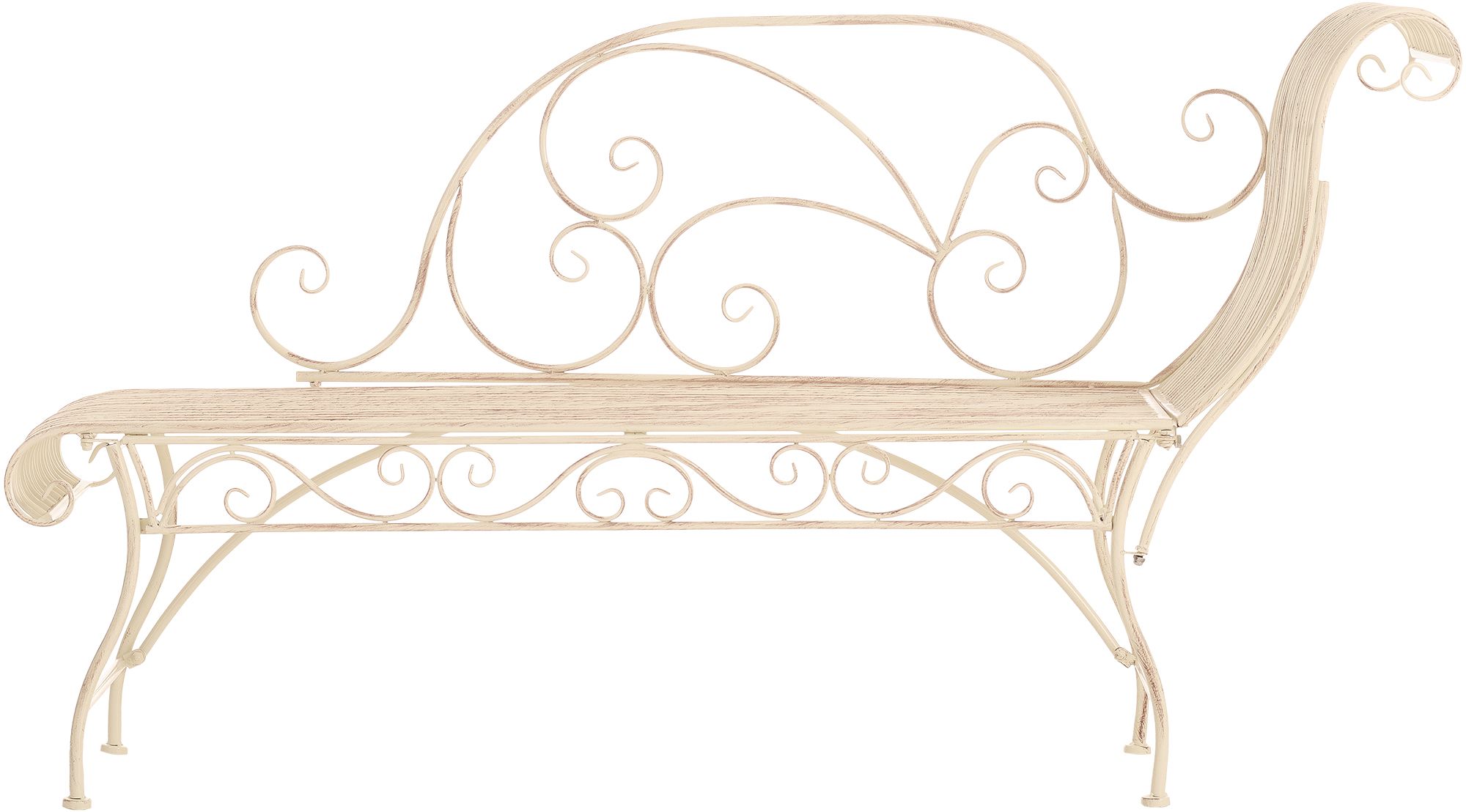 Gartenbank Karma antik-creme