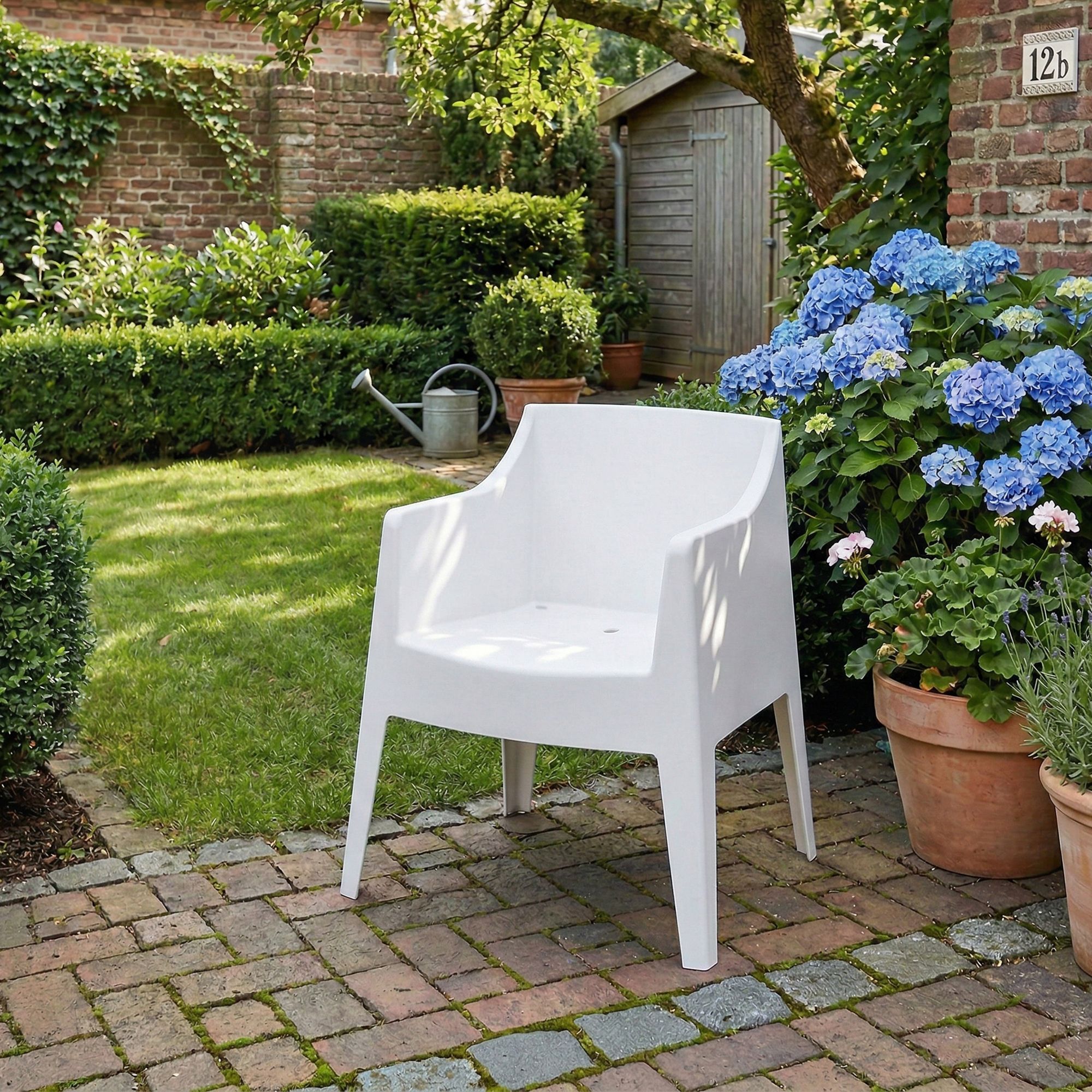 4er Set Gartenstühle Bartal