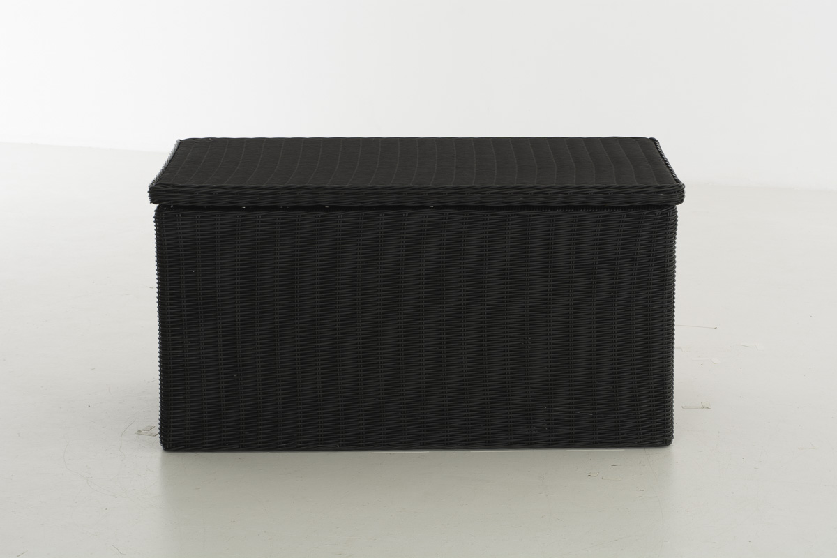 Polyrattan Luxus Auflagenbox 5mm schwarz L