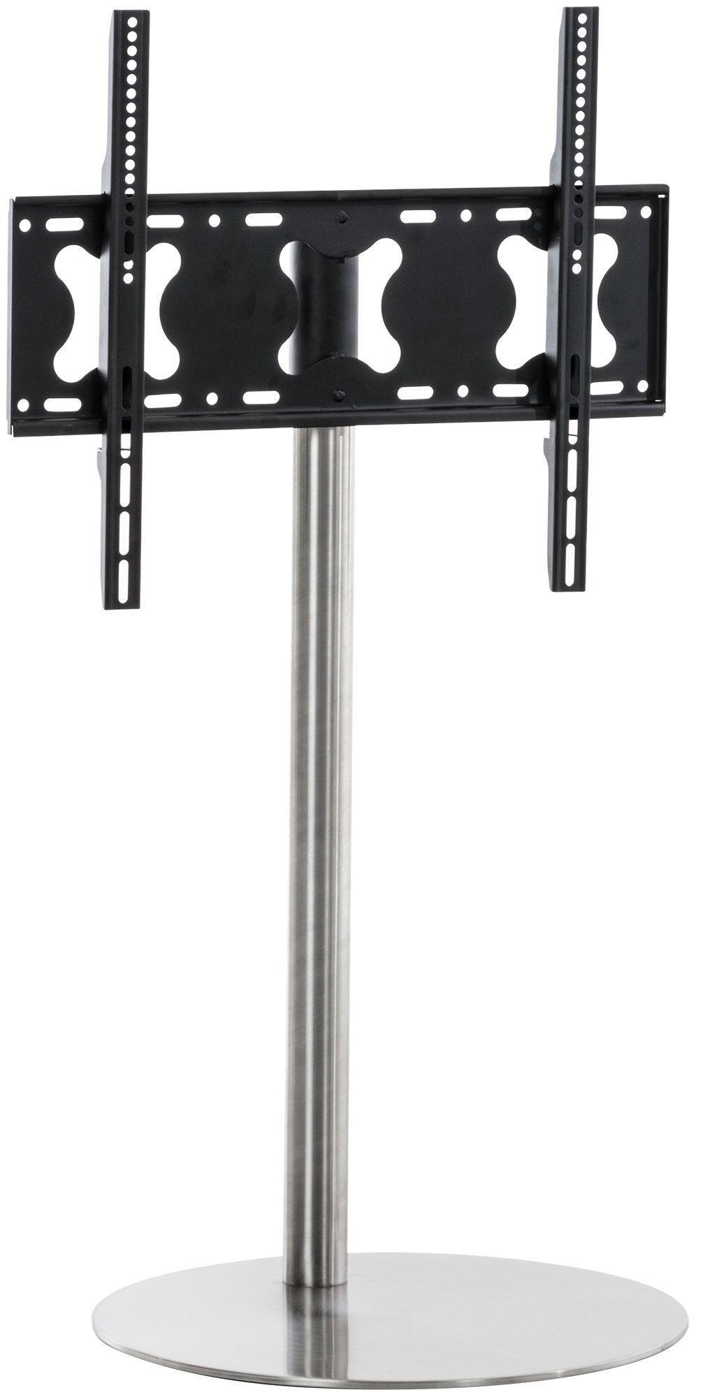 TV Standfuß edelstahl rund