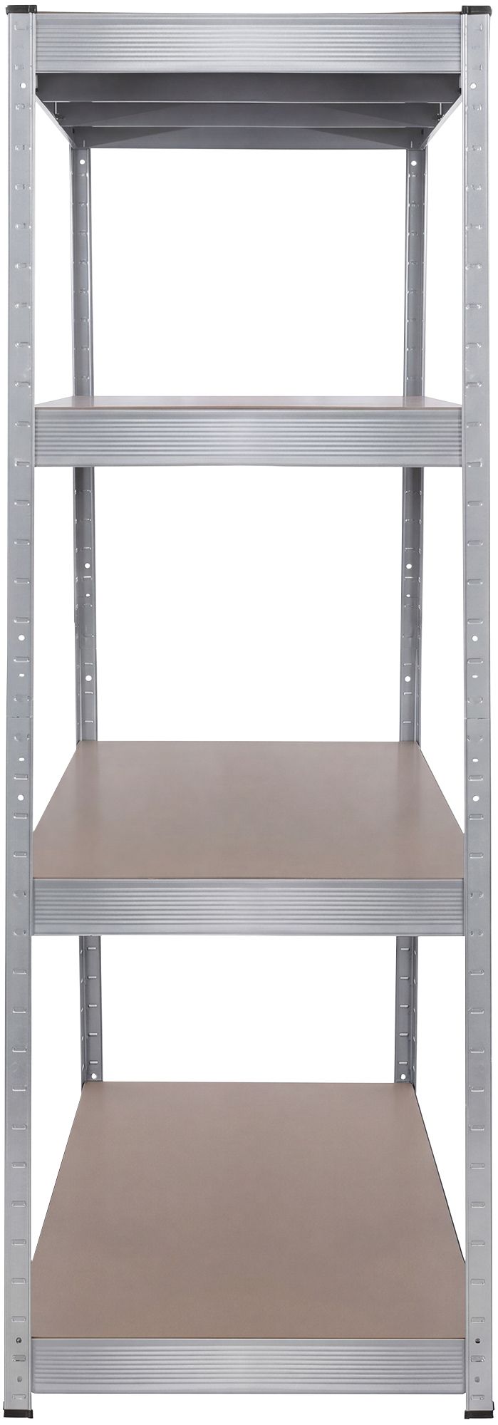 Schwerlastregal 160 x 60 x 180 cm silber
