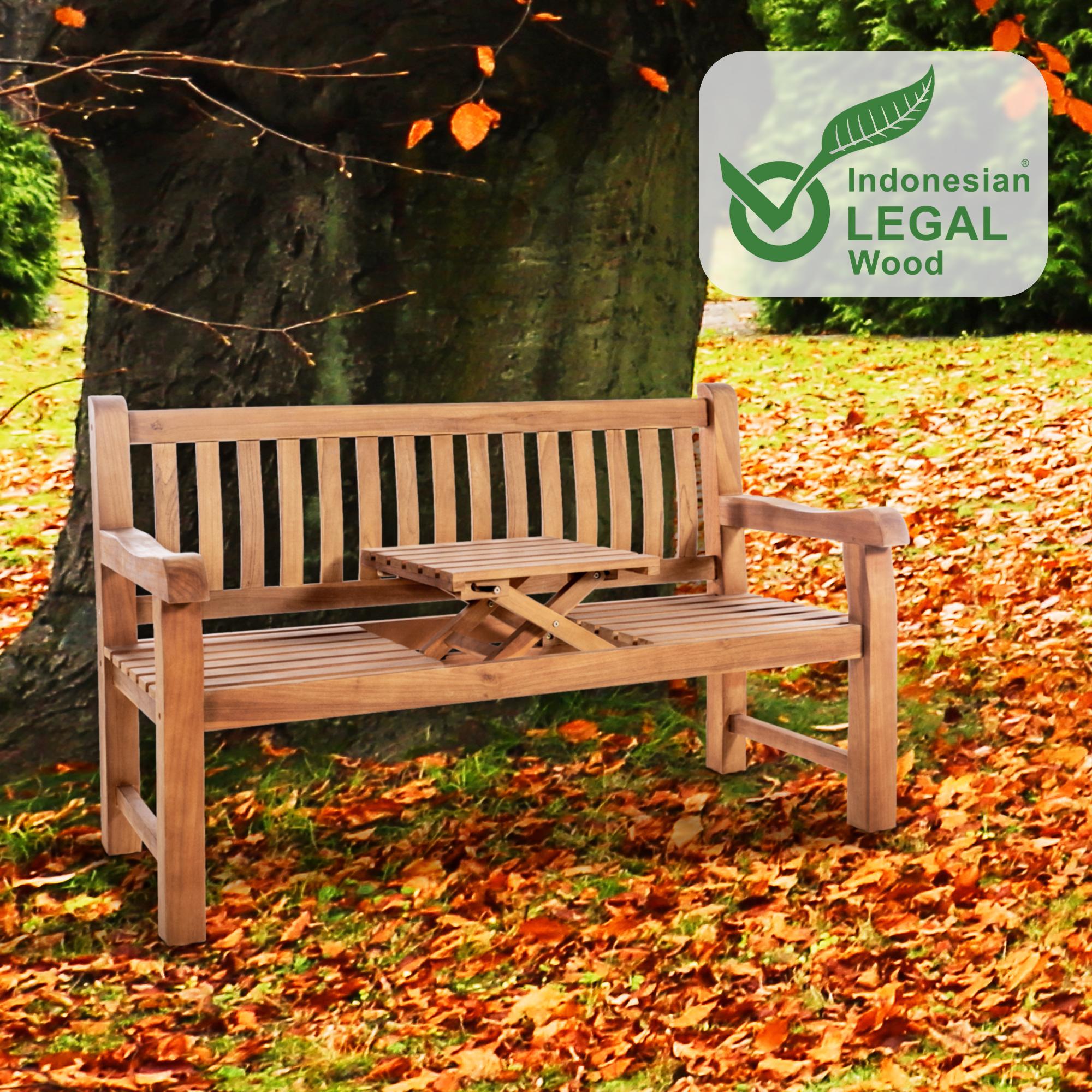 Teakbank Orlando teak 150 cm