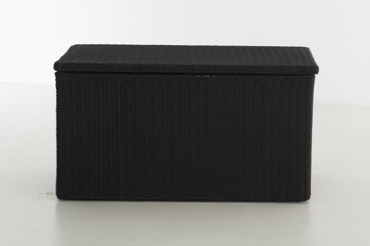 Polyrattan Luxus Auflagenbox 5mm schwarz XL