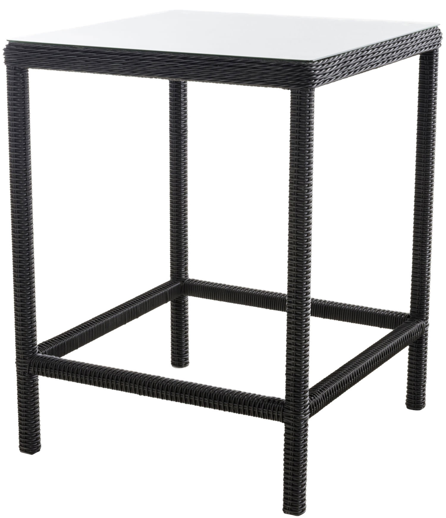 Polyrattan Tisch Alia 5mm schwarz