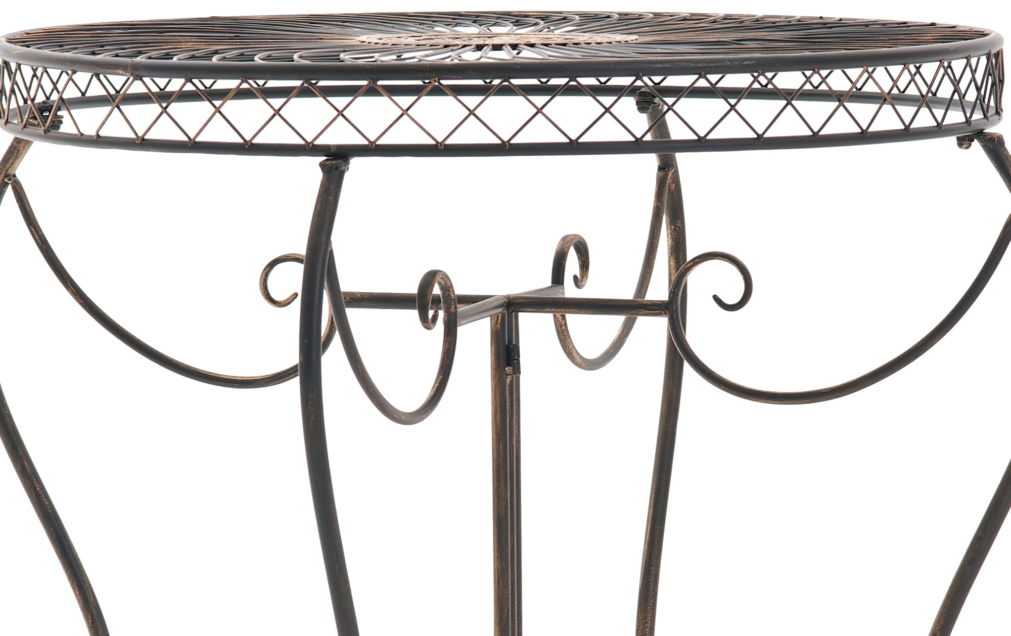 Gartentisch Sheela bronze