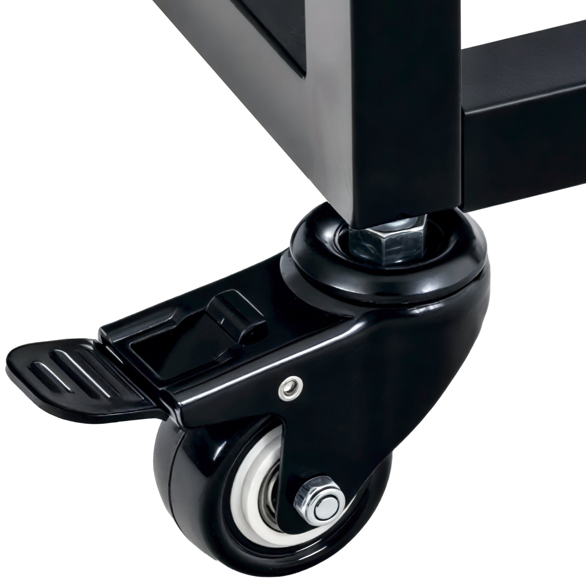 Kaminholzständer Hilta schwarz 25x60x100 cm