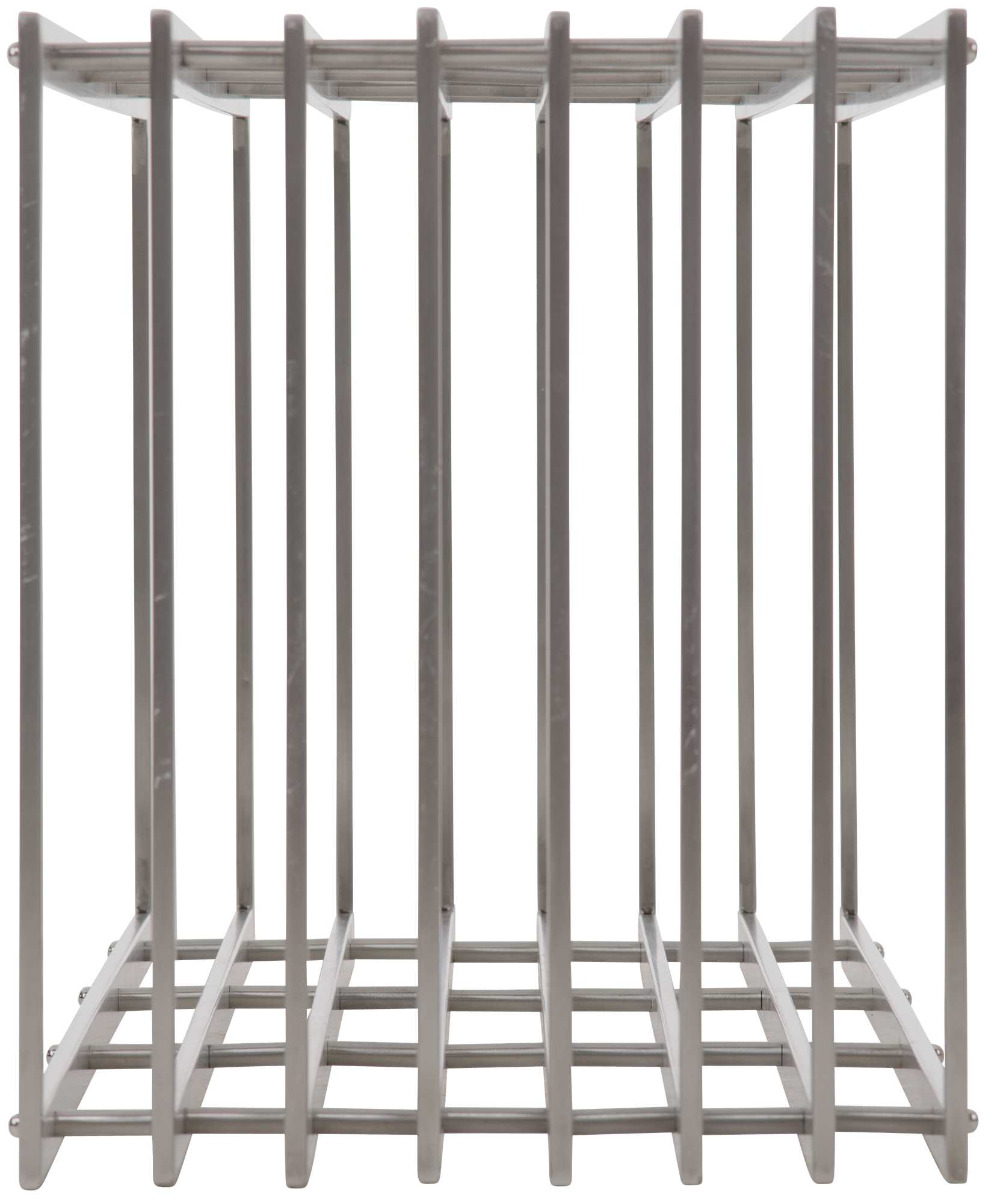 Kaminholzständer Irving Edelstahl 40x50x100 cm