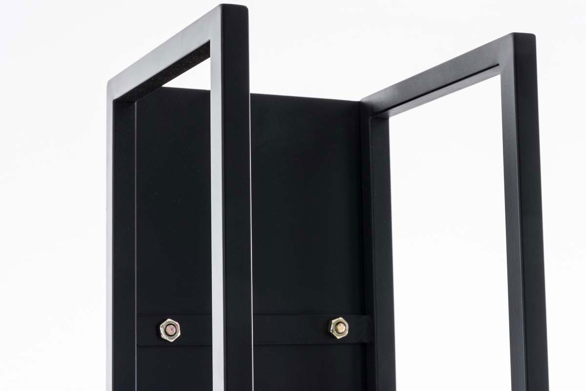 Kaminholzständer Spark schwarz-matt 80 cm