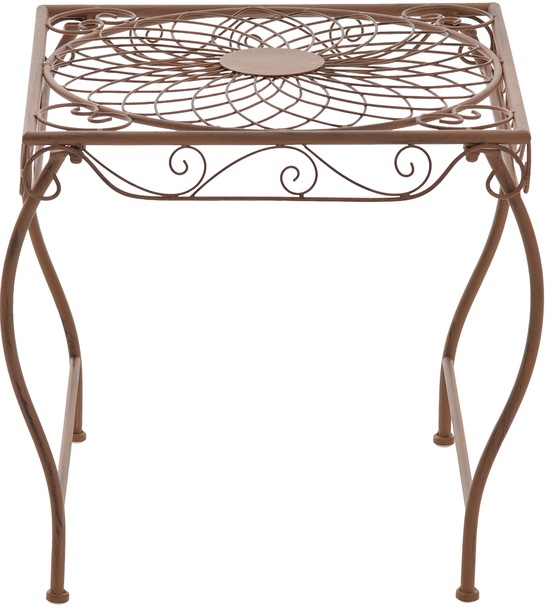 Gartentisch Zarina antik braun
