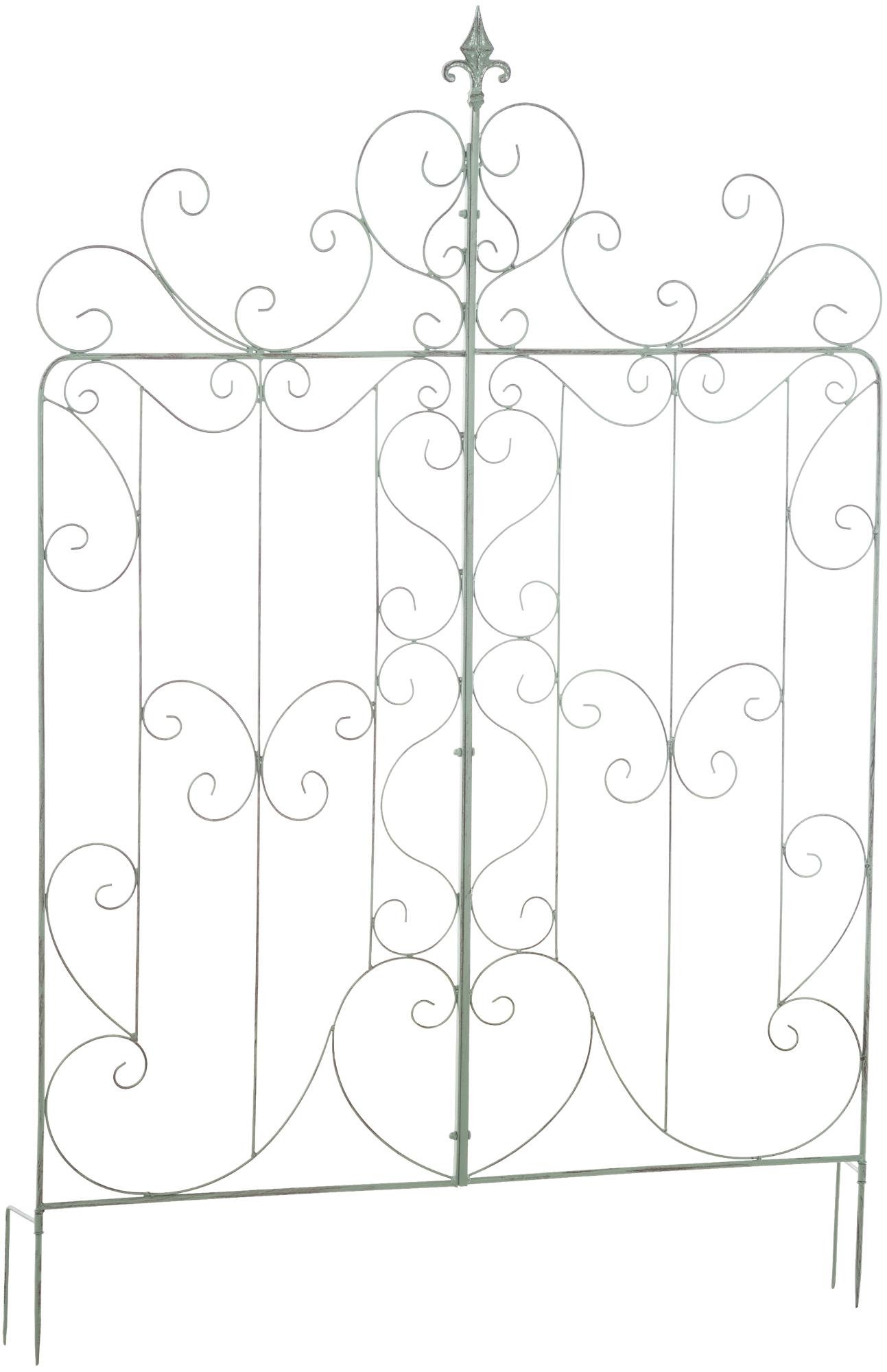 Rankgitter Mandevilla 133 x 99 cm antik-grün