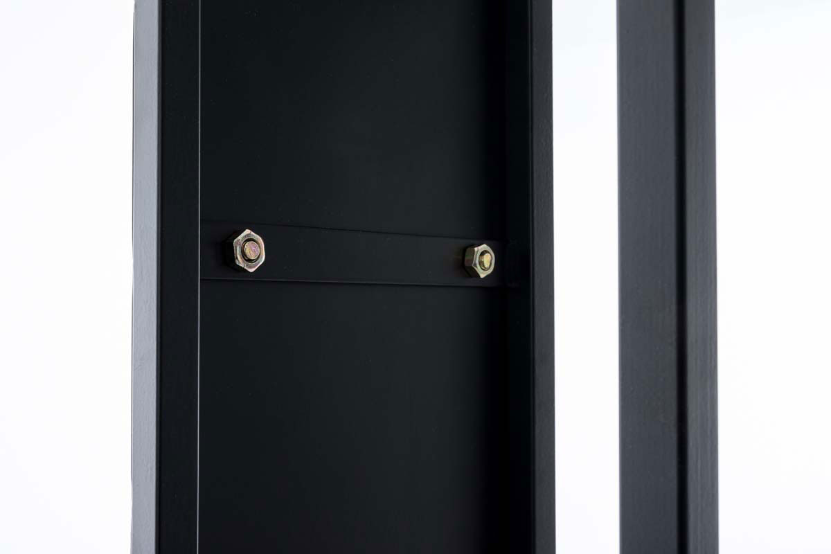 Kaminholzständer Spark schwarz-matt 120 cm