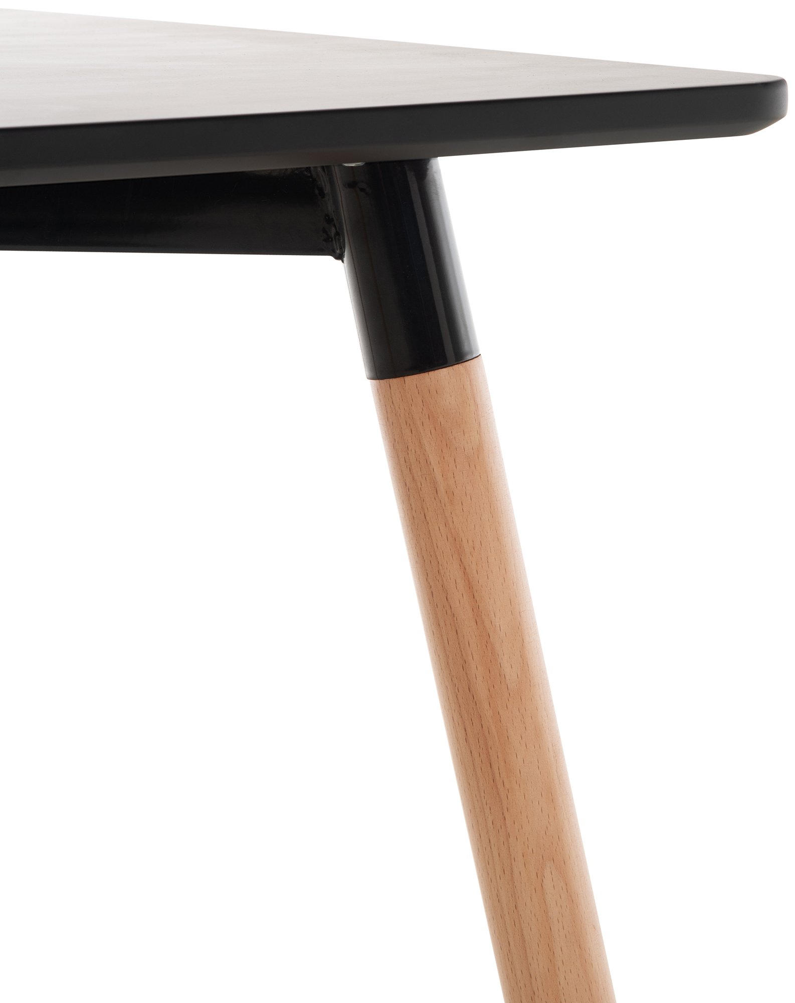 Küchentisch Viborg schwarz 60 cm