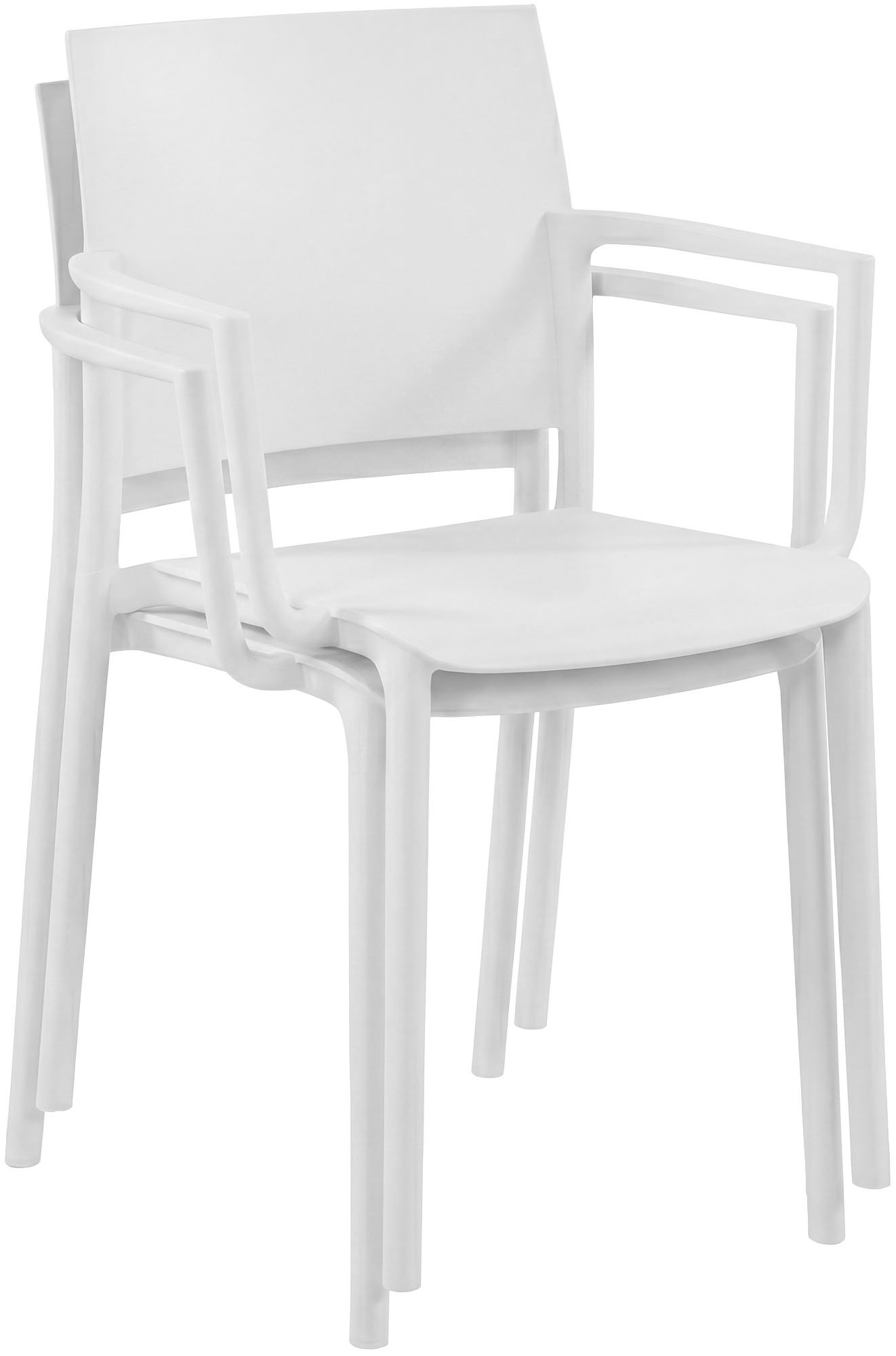 Gartenmöbel-Set Pula weiß