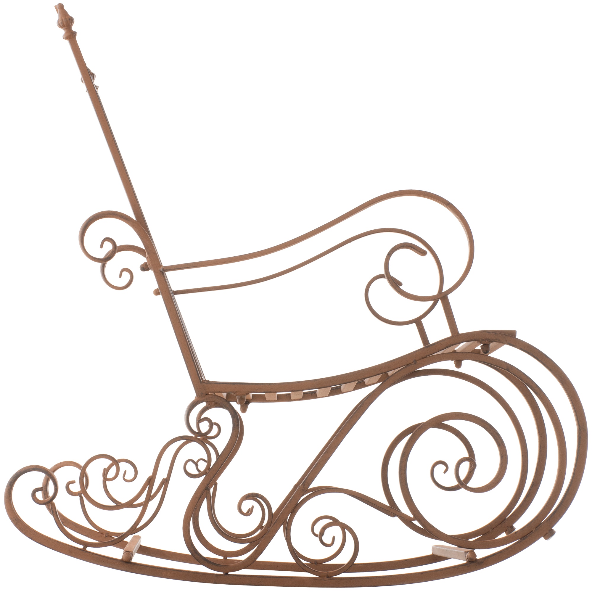 Schaukelstuhl Smilla braun