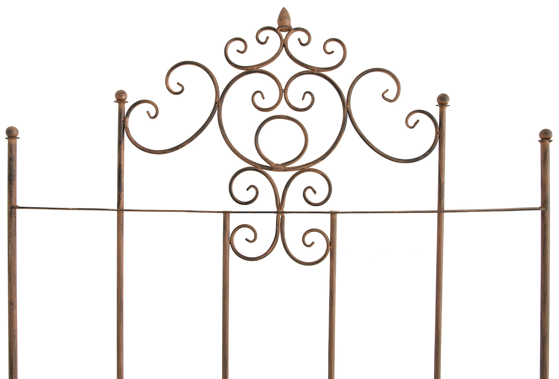 2er Set Rankgitter Paula 170 x 86 cm antik braun