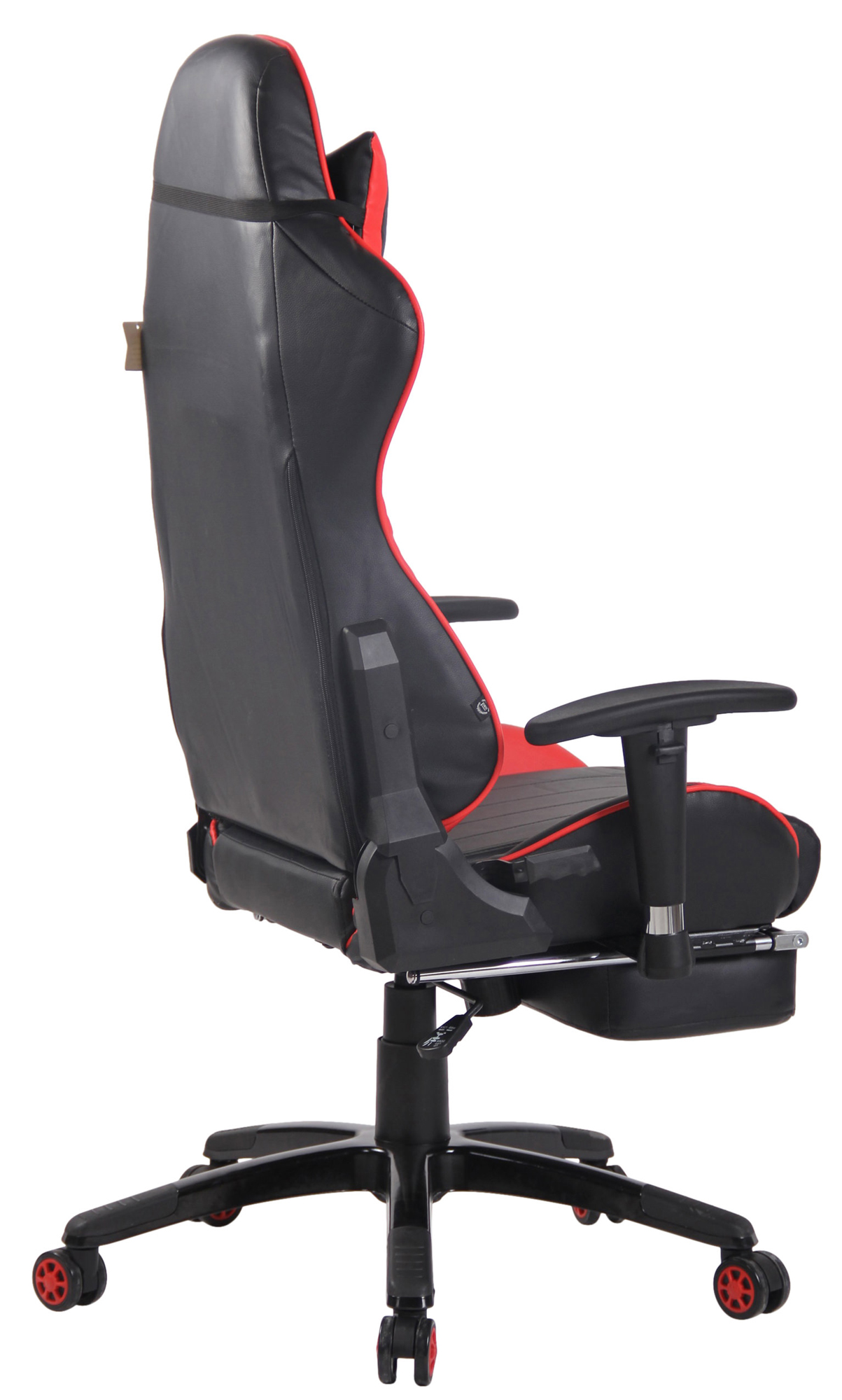 Gaming Bürostuhl Shift X2 Kunstleder schwarz/rot mit Fußablage