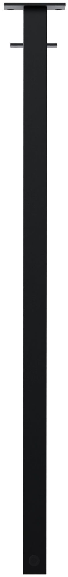 Kleiderstange Fenton Schwarz 80x60 cm
